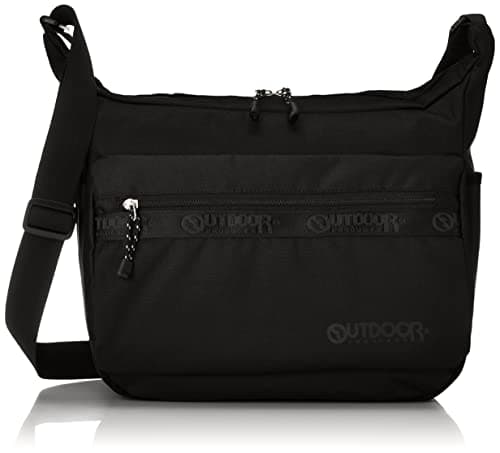 [アウトドアプロダクツ] ショルダーバッグ ロゴテープ ヘザー マザーズバッグ 大容量 16L