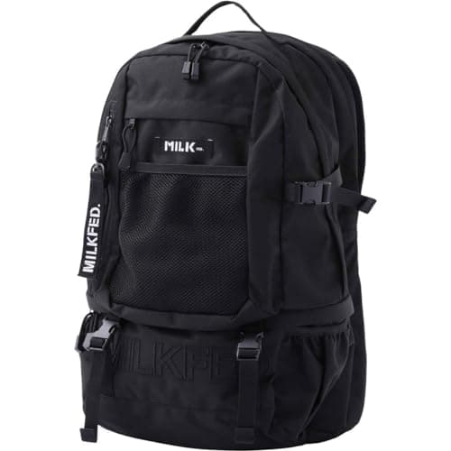 [ミルクフェド] バックパック NEO EMBROIDERY BIG BACKPACK BAR 3192048