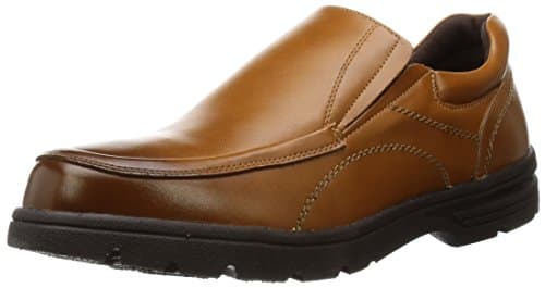 [ダンロップ] DUNLOP 防水レザースリッポンシューズ